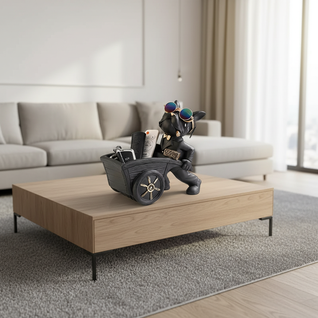 French Bulldog Statue