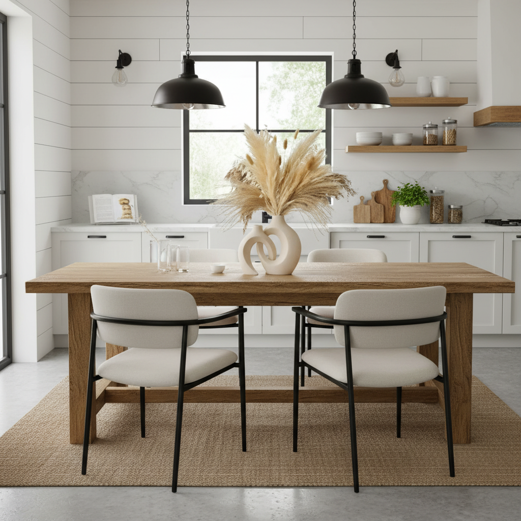 European Ceramic Vase Set