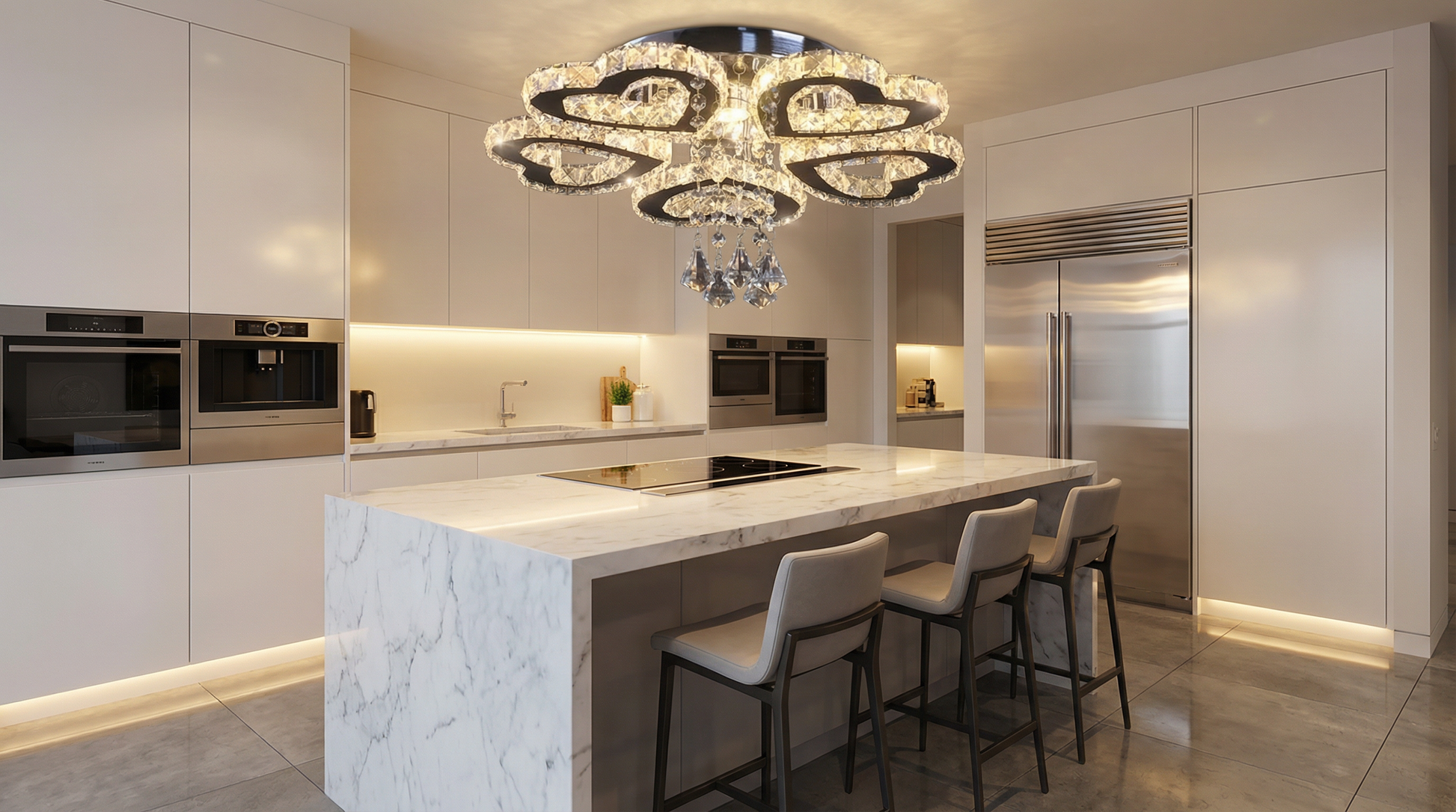 Elegant Modern Glass Pendant Lamp – Outdoor / Indoor