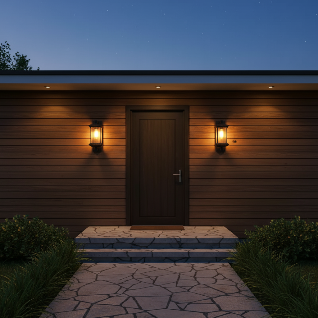 Premium Outdoor Metal Wall Lamp