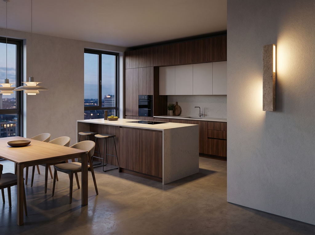 French Antique-Style Bedside Wall Lamp — Wabi-Sabi Inspired Designer Lighting