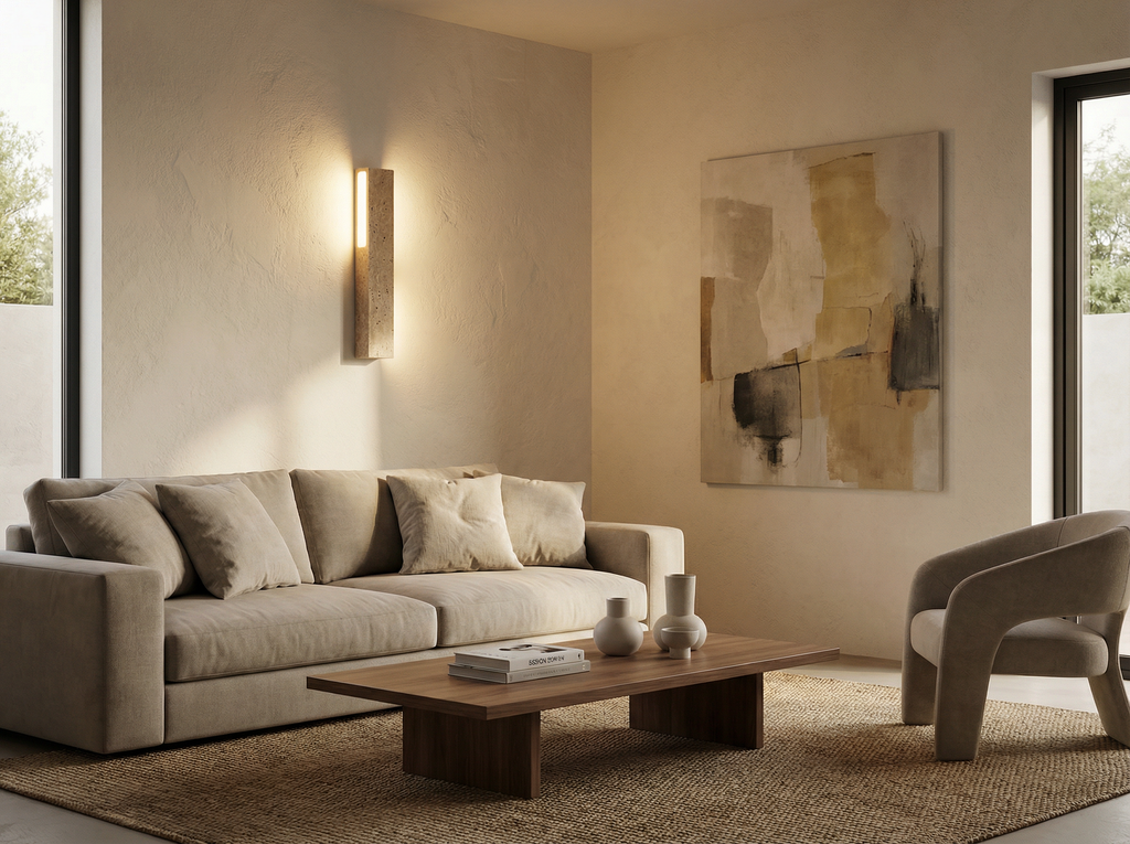 French Antique-Style Bedside Wall Lamp — Wabi-Sabi Inspired Designer Lighting