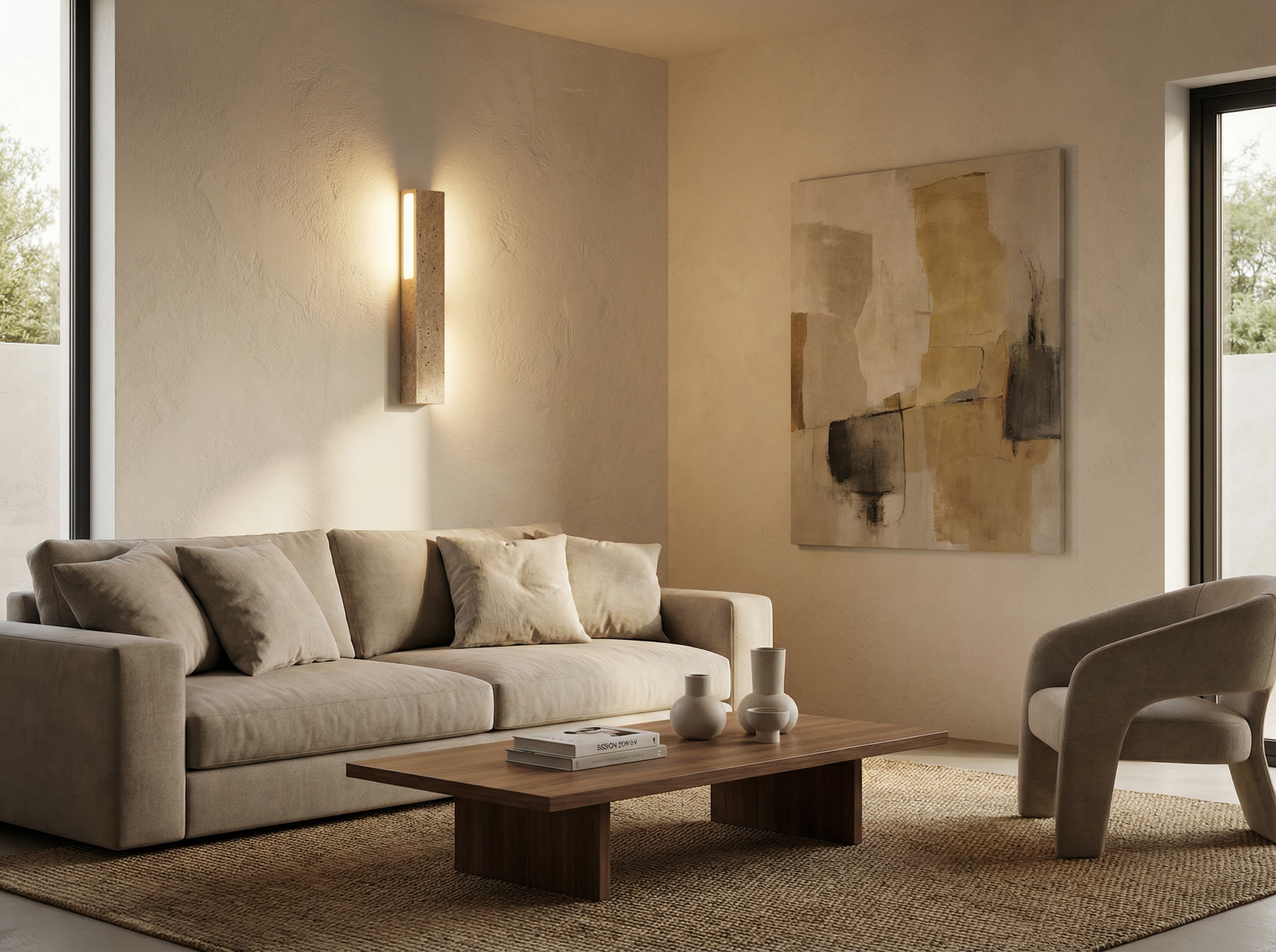 French Antique-Style Bedside Wall Lamp — Wabi-Sabi Inspired Designer Lighting