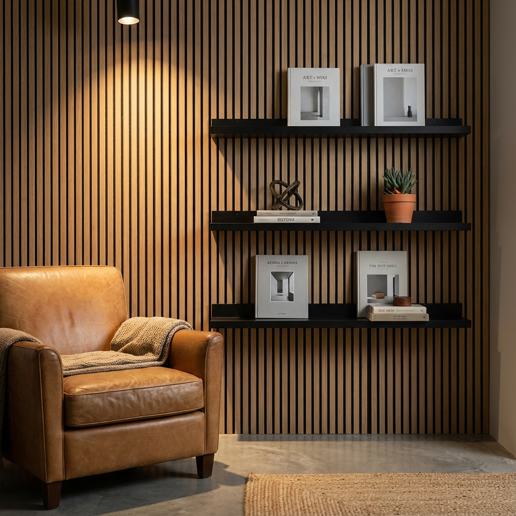 Self-Adhesive 3D Grille Wall Panels