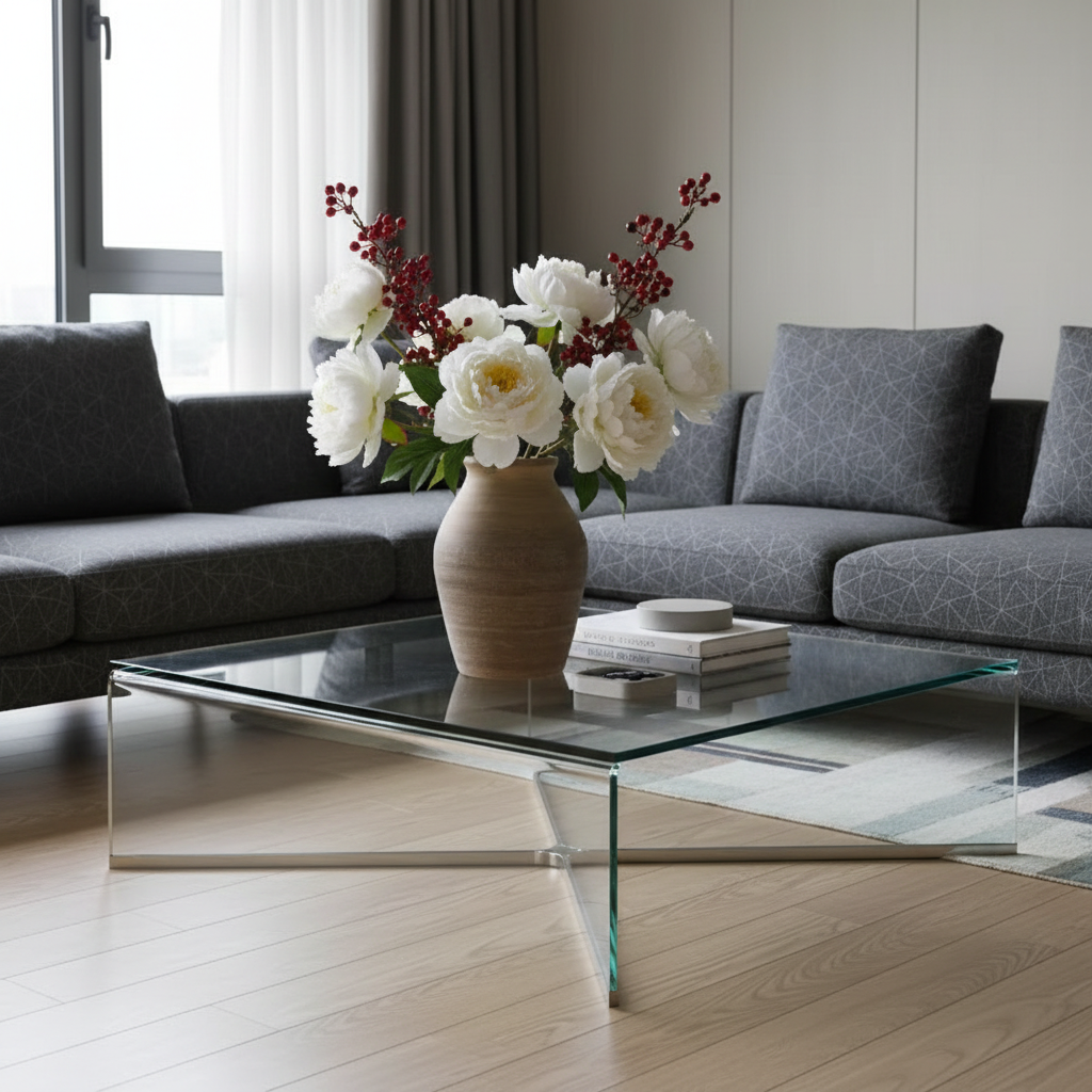 High Ceramic Retro Vase