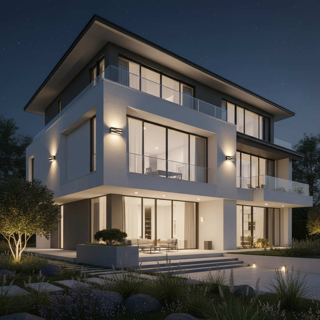 Modern Square LED Wall Lamp – Stylish