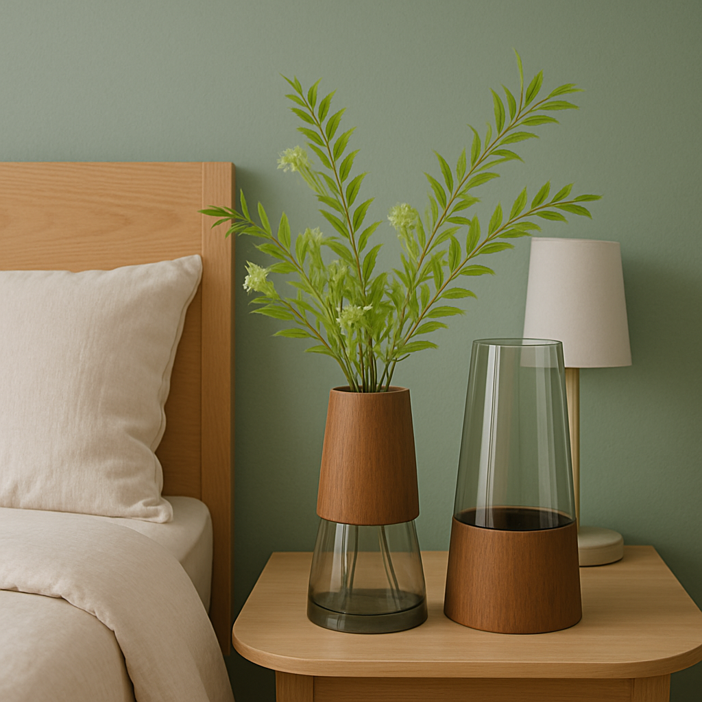 Nordic Light Luxury Tabletop Glass Vase