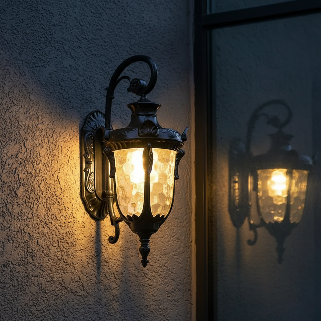 European Retro Outdoor Wall Lamp – Classic