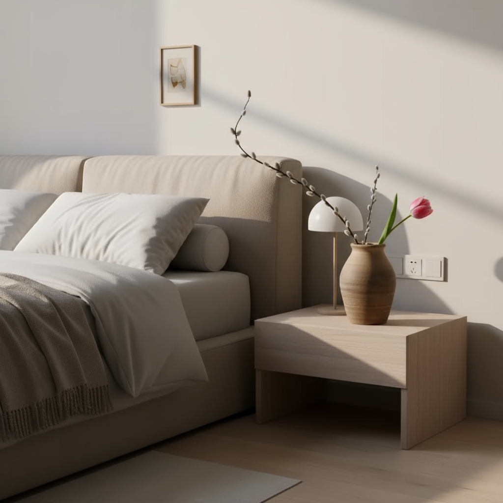 High Ceramic Retro Vase