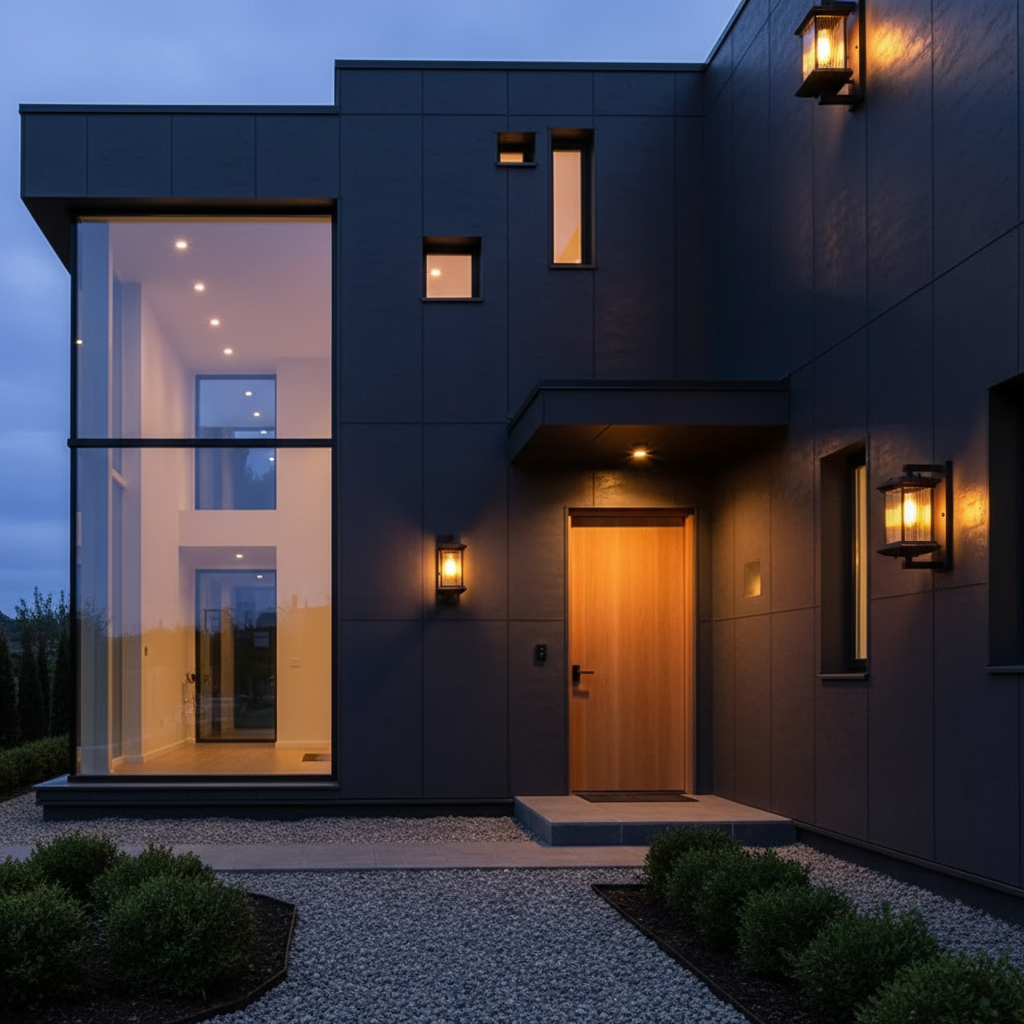 Premium Outdoor Metal Wall Lamp