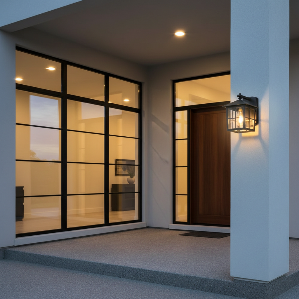 Vintage Outdoor Wall Lamp – Retro