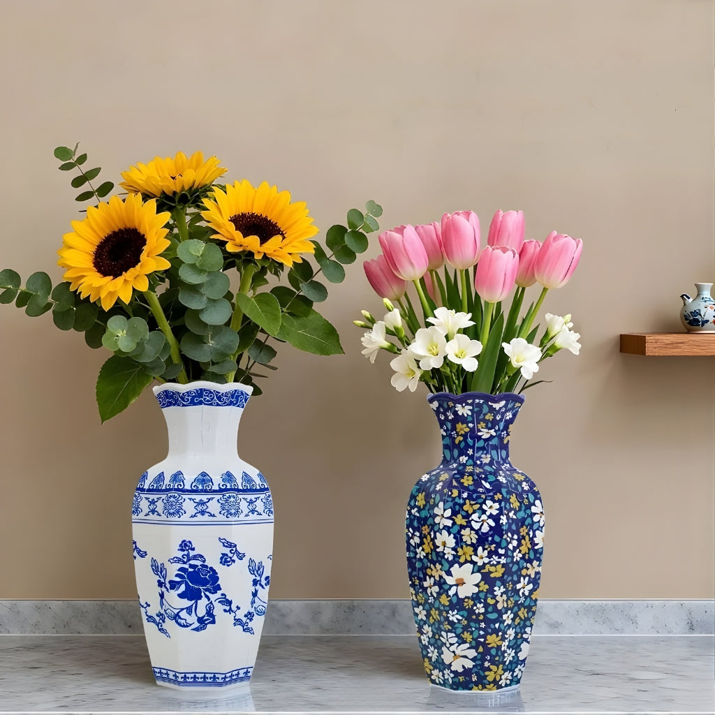 3D Puzzle Vase – DIY Flower Vase Jigsaw Ornament for Kids & Home Decor