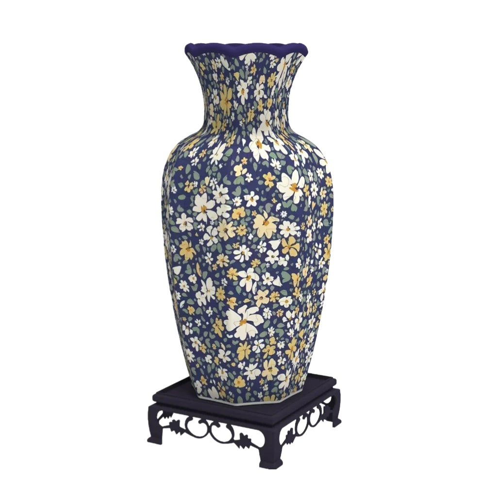 3D Puzzle Vase – DIY Flower Vase Jigsaw Ornament for Kids & Home Decor