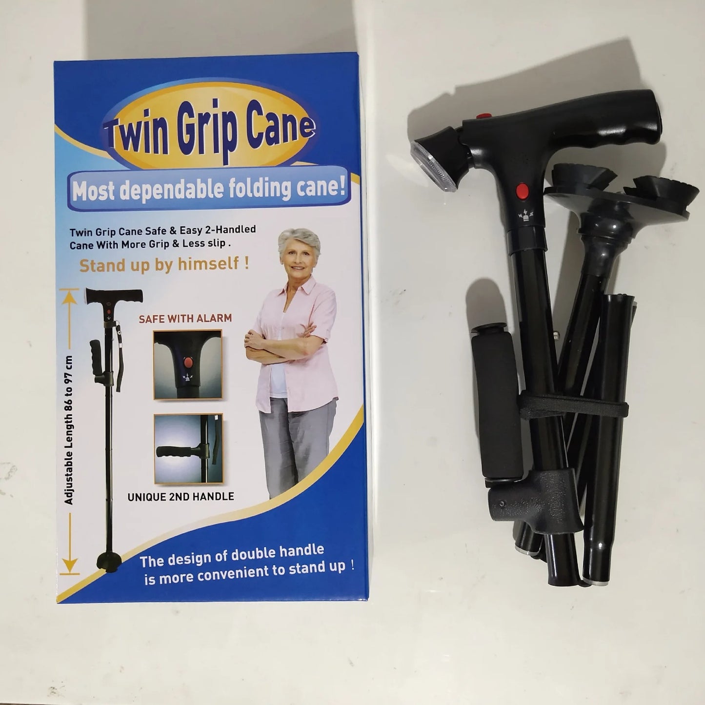 Collapsible Telescopic Folding Cane