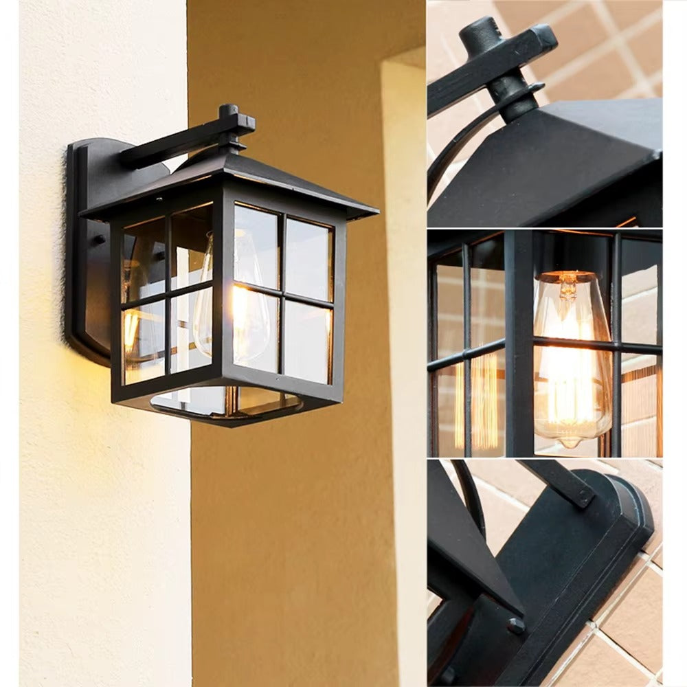 Vintage Outdoor Wall Lamp – Retro