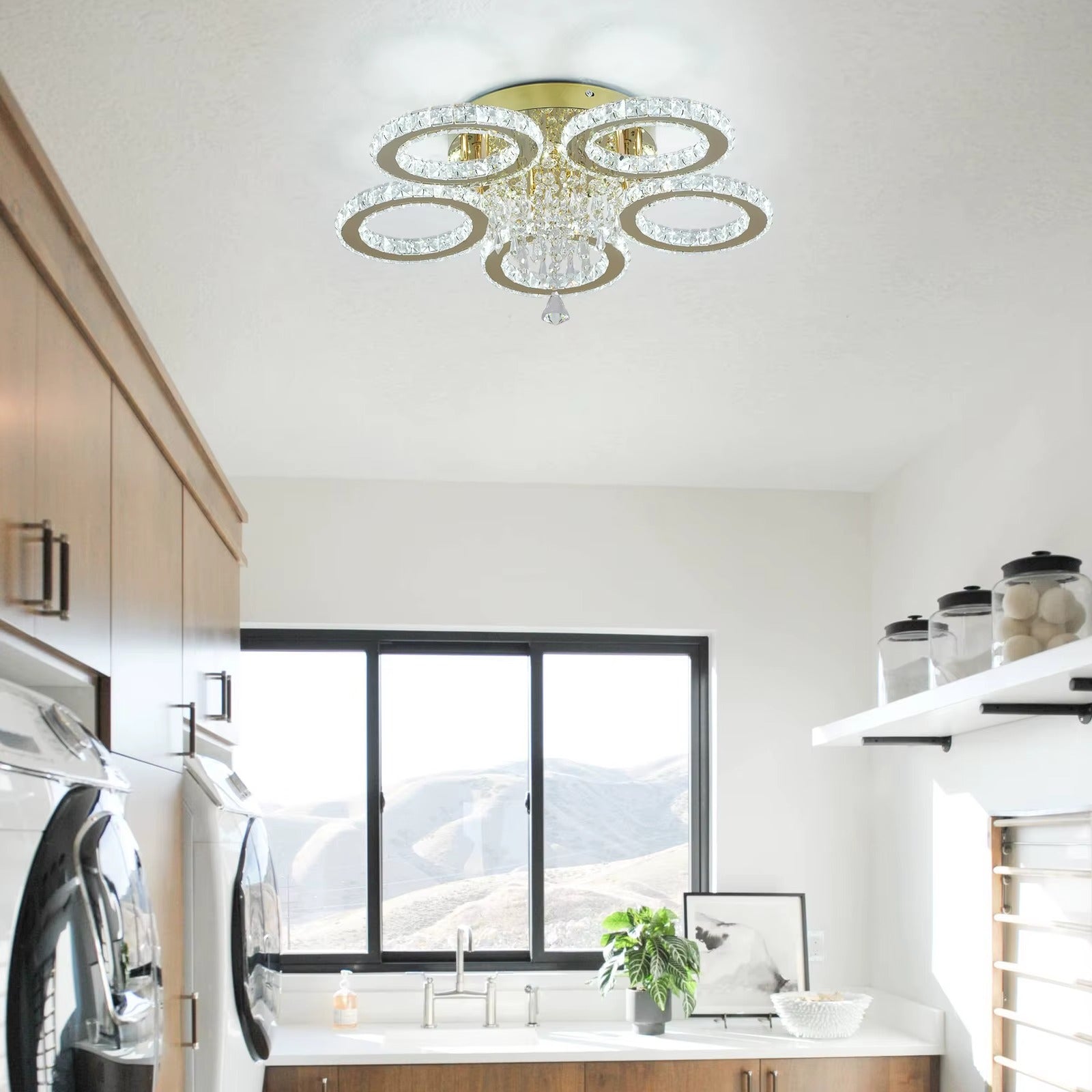 Modern LED Ceiling Lamp — Minimalist Surface Light for Living Room & Bedroom