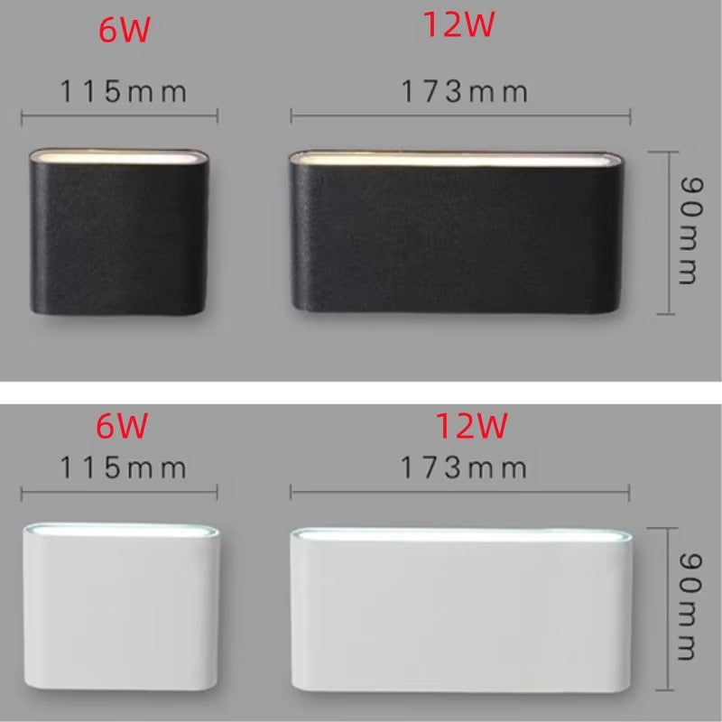 Aluminum Waterproof LED Wall Lamp