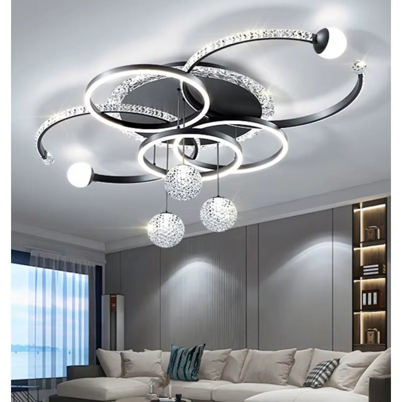 Sleek Modern LED Ceiling Lamp – Stylish Indoor Lighting for Living Room & Dining Area