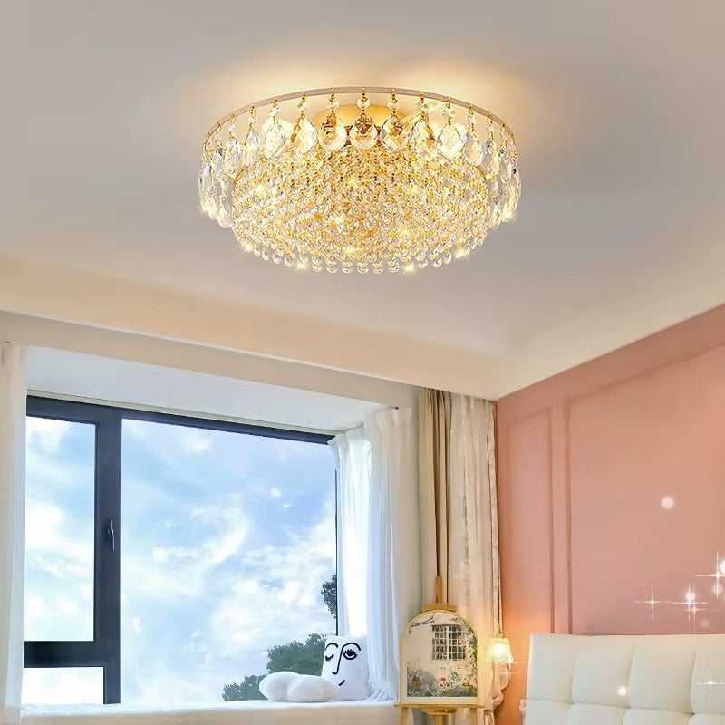 Modern Remote-Control LED Ceiling Light — Minimalist Flat Panel