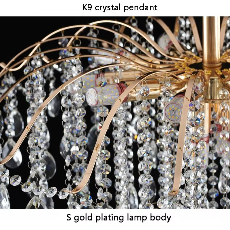 Modern Luxury Crystal Ceiling Chandelier
