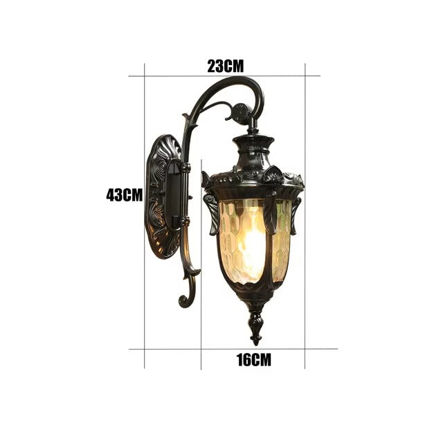 European Retro Outdoor Wall Lamp – Classic