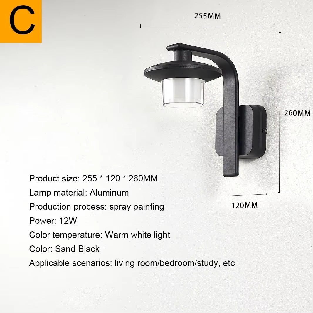 IP65 LED Wall Light — Modern Outdoor Sconce