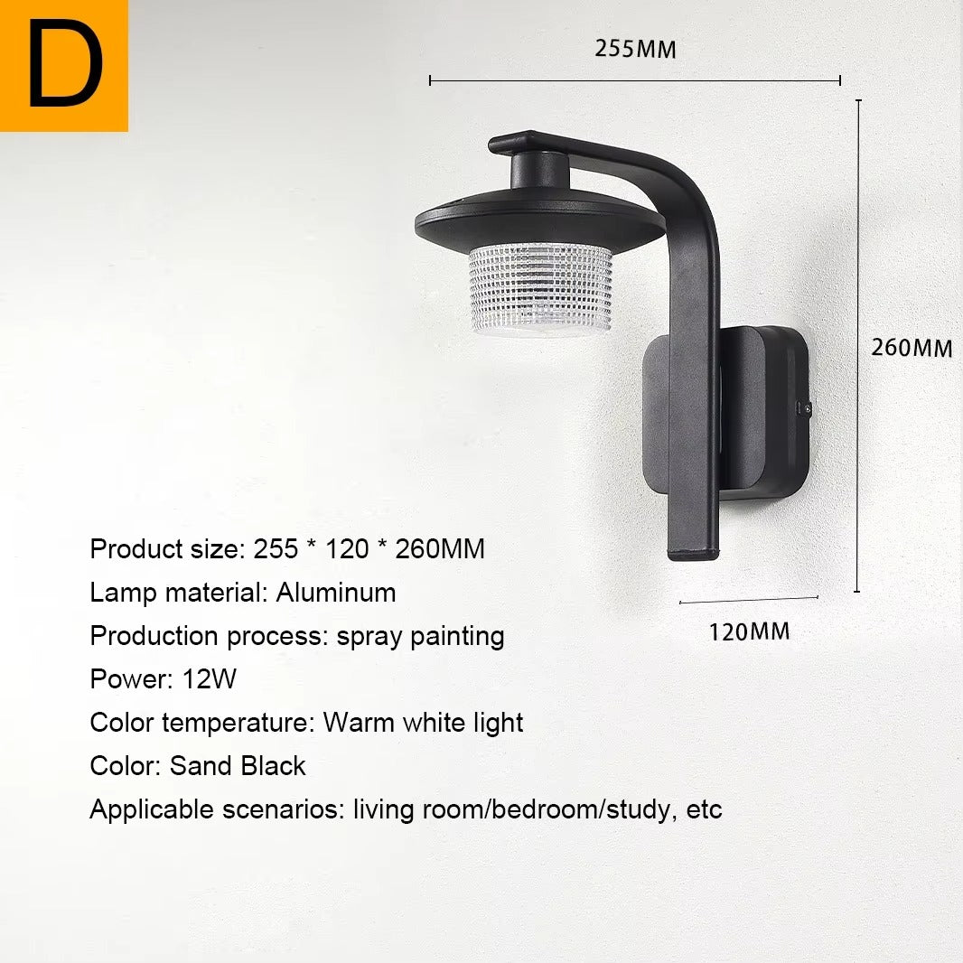 IP65 LED Wall Light — Modern Outdoor Sconce